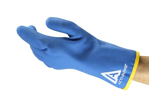 Ansell ActivArmr 97-681 Winter-Arbeitshandschuhe, wärmebeständig & grifffest bei niedrigen Temperaturen, Kälteschutz-Handschuhe, Handschuhe für Männer & Frauen, wasserdichte Handschuhe, 2XL (1 Paar) Ansell ActivArmr 97-681 Winter-Arbeitshandschuhe, wärmebeständig & grifffest bei niedrigen Temperaturen, Kälteschutz-Handschuhe, Handschuhe für Männer & Frauen, wasserdichte Handschuhe, 2XL (1 Paar) von Ansell