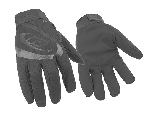 Ansell Ringers R133 Universal-Sicherheitshandschuhe, Extra-robuste Arbeitshandschuhe für Profis, Industrie-PPE-Handschuhe, Touchscreen, Handschuhe für Männer und Frauen, Schwarz, Größe XL (1 Paar) von Ansell