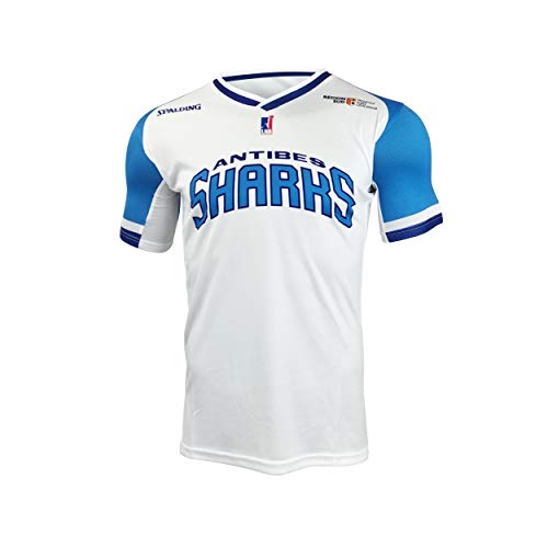 Antibes Sharks Offizielles Heimtrikot 2019-2020 Basketball Unisex XXL weiß von Antibes Sharks