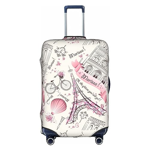Anticsao Romantischer Reisekoffer, Motiv: Paris, Schmetterling, personalisierbar, elastisch, 45,7 - 53,3 cm, weiß, xl Anticsao Romantischer Reisekoffer, Motiv: Paris, Schmetterling, personalisierbar, elastisch, 45,7 - 53,3 cm, weiß, xl von Anticsao