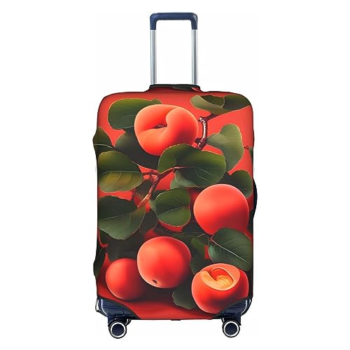Trolley-Koffer-Schutzhülle, kratzfest, 45,7 - 81,3 cm, geeignet für Reisen, Geschäftsreisen, Rot, Aprikose, weiß, xl von Anticsao