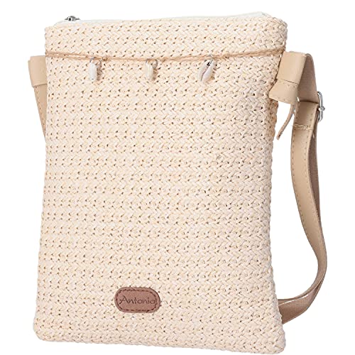 Antonio Damen Bast Tasche S beige Antonio Damen Bast Tasche S beige von Antonio