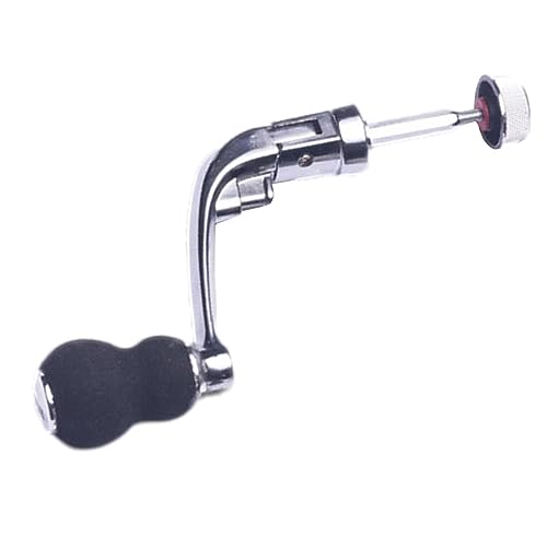 Anulely Angelrollengriff - Power Handle Grip Spinnrolle Knauf Griff | Rostfrei Angelrolle Griff Griff Teile Angelzubehör von Anulely