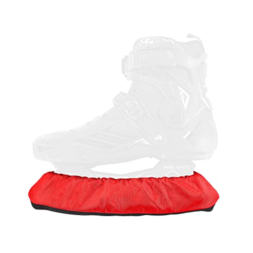 Aoblok Kufenschoner Schlittschuhe, 1 Paar Eishockey Elastische Kufenstrümpfe für Damen Herren Kinder Schlittschuhe & Eislaufschuhe, Schlittschuh Kufenschutz Zubehör Eishockey Geschenk (Rot,S) von Aoblok