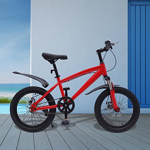 Aohuada 18 Zoll Kinderfahrrad, Kinder Fahrrad, Rad Bike,Karbonstahlrahmen, Geeignet für Kinder von ab 5 Jahren, Kinderfahrrad Jungen & Mädchen Fahrrad von Aohuada