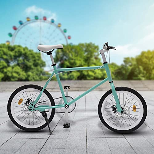 Aohuada Kinderfahrrad Jungen Mädchen Fahrrad 20 Zoll Kinder Fahrrad City Bike Verstellbares Design Grün von Aohuada