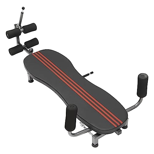 Rückenstreck-Traktions-Inversionstisch mit 150 kg Belastbarkeit, Rückenstreck-Dekompressionsbank, Rückenmassage Lendenwirbeldehner, Rückenstrecker Gerät für körperformende Übungen verwendet werden Rückenstreck-Traktions-Inversionstisch mit 150 kg Belastbarkeit, Rückenstreck-Dekompressionsbank, Rückenmassage Lendenwirbeldehner, Rückenstrecker Gerät für körperformende Übungen verwendet werden von Aohuada