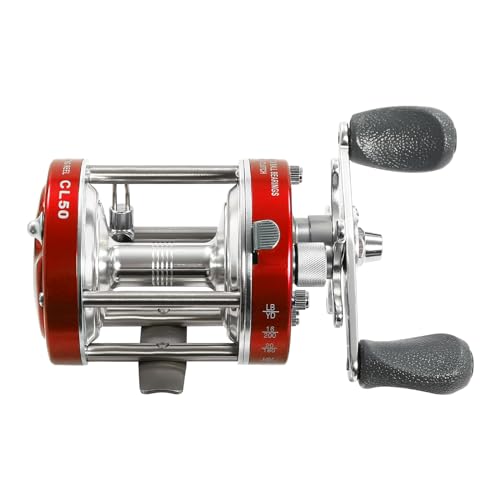 Runde Baitcasting Rolle Konventionelle Rolle für Welse Baitcasting Angelrolle Hochwertige Materialien Korrosionsbeständig Große Kapazität Leichtgewichtig Kompakt Ideal für Seefischen 30lbs von Aohuada