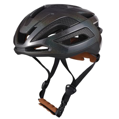 Aomiun Adult Bike Helmets Electric Scooter Helmets Aerodynamic Safety Helmet with Adjustable Interior Lightweight PC Shell Ponytail-Friendly Design von Aomiun