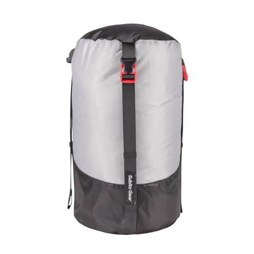 Aomiun Leichter Kompressionssack, 9–18 l, wasserdicht, Polyester-Kompressionssack für Camping, Wandern, Rucksackreisen von Aomiun