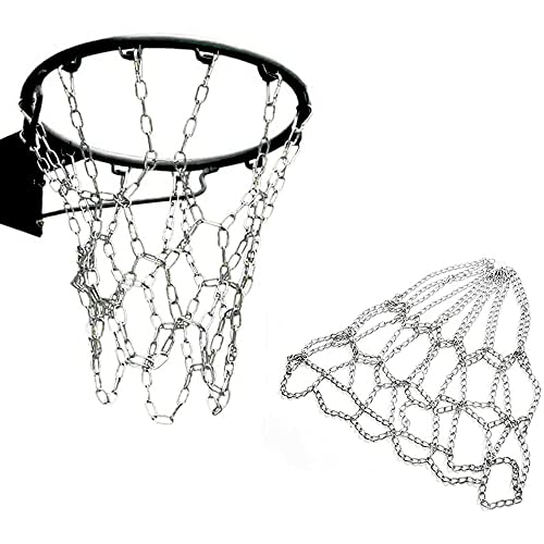 Basketball Netz Basketballkorb, Ersatznetz für Basketballkorb, Basketballnetz Ersatz, Basketballkorb Ersatznetz, Metall Basketballnetz, Basketball Netz Ersatz, für Outdoor Indoor Basketballkorb Basketball Netz Basketballkorb, Ersatznetz für Basketballkorb, Basketballnetz Ersatz, Basketballkorb Ersatznetz, Metall Basketballnetz, Basketball Netz Ersatz, für Outdoor Indoor Basketballkorb von Docache