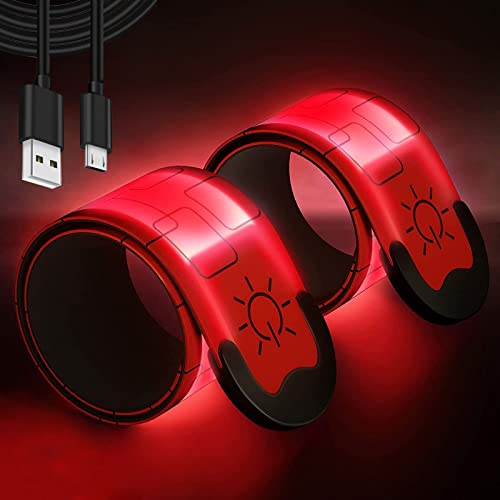 Led Armband Aufladbar, 2 Stück Reflective Leucht Armbänder Licht Armband Leuchtbänder USB Wiederaufladbar Leuchtarmband Reflektorband Nacht Sicherheits Licht für Erwachsene Joggen Herren Laufen Led Armband Aufladbar, 2 Stück Reflective Leucht Armbänder Licht Armband Leuchtbänder USB Wiederaufladbar Leuchtarmband Reflektorband Nacht Sicherheits Licht für Erwachsene Joggen Herren Laufen von Aosethefrt