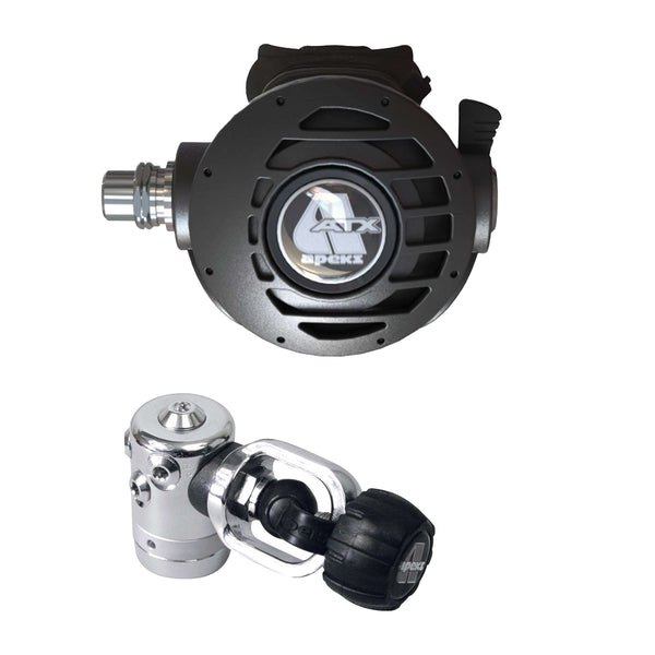 Apeks Atx 40 Ds4 Atx 40 Octopus Regulator Set Int Schwarz von Apeks