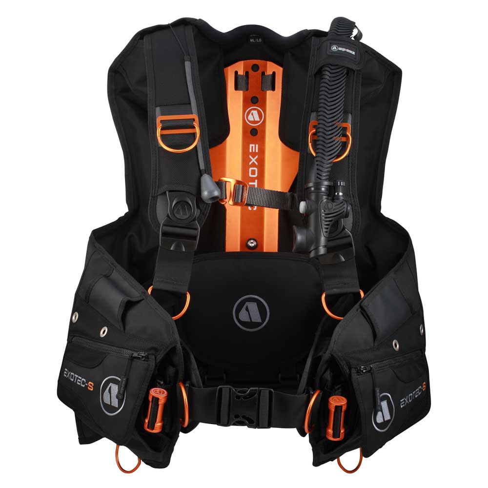 Apeks Exotec Bcd Orange,Schwarz XS-S von Apeks