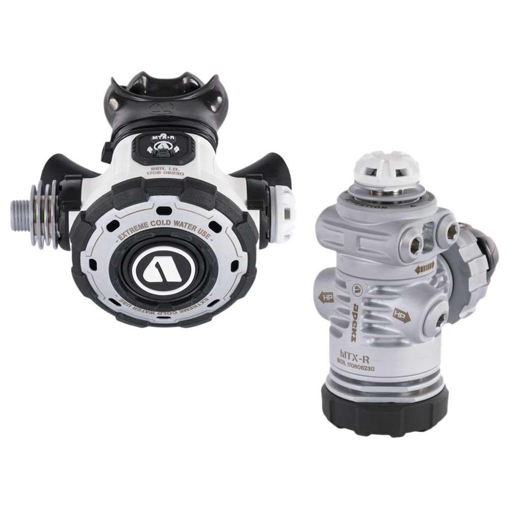 Apeks Mtx-r Din Diving Regulator Set Silber von Apeks