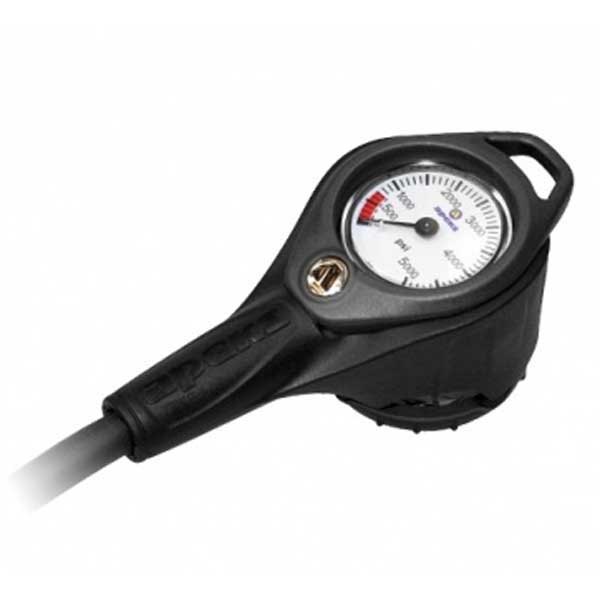 Apeks Press Gauge+compass Imperial Schwarz von Apeks