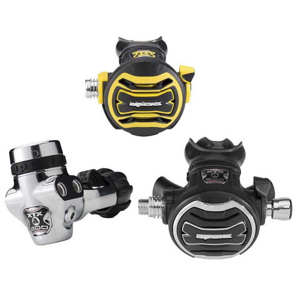 Apeks Xtx 200 Int With Xtx 40 Octopus Diving Regulator Set Schwarz von Apeks