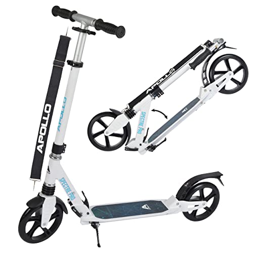 Apollo 200mm Wheel City Scooter - Spectre Pro | Luxus Cityroller mit Doppel Federung, | City-Roller klappbar und verstellbar | City Roller für Kinder | Roller für Erwachsene | Kinderroller ab 6 Jahre von Apollo