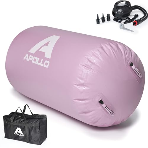 Apollo Air Roll Pro - Air Tracking Rolle für Erwachsene, auch zum Turnen für Kinder geeignet, erhältlich mit 60cm oder 75cm Durchmesser, aufblasbare Gymnastikrolle für zuhause, Outdoor Training Apollo Air Roll Pro - Air Tracking Rolle für Erwachsene, auch zum Turnen für Kinder geeignet, erhältlich mit 60cm oder 75cm Durchmesser, aufblasbare Gymnastikrolle für zuhause, Outdoor Training von Apollo