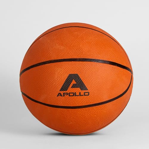 Apollo Basketball - hochwertiger Basketball für Indoor und Outdoor Matches, Größe 7, Orange Apollo Basketball - hochwertiger Basketball für Indoor und Outdoor Matches, Größe 7, Orange von Apollo