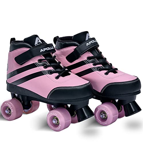 Apollo Disco Roller Soft Boots | Größenverstellbare Kinder Rollschuhe | Bequeme Rollerskates Damen | Rollschuhe Damen & Mädchen in Größen 31-42 | Trendige Roller-Skates für Kids und Erwachsene Apollo Disco Roller Soft Boots | Größenverstellbare Kinder Rollschuhe | Bequeme Rollerskates Damen | Rollschuhe Damen & Mädchen in Größen 31-42 | Trendige Roller-Skates für Kids und Erwachsene von Apollo