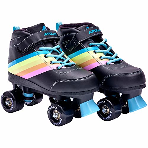 Apollo Disco Roller Soft Boots | Größenverstellbare Kinder Rollschuhe | Bequeme Rollerskates Damen | Rollschuhe Damen & Mädchen in Größen 31-42 | Trendige Roller-Skates für Kids und Erwachsene Apollo Disco Roller Soft Boots | Größenverstellbare Kinder Rollschuhe | Bequeme Rollerskates Damen | Rollschuhe Damen & Mädchen in Größen 31-42 | Trendige Roller-Skates für Kids und Erwachsene von Apollo