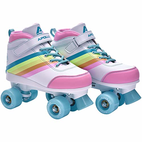 Apollo Disco Roller Soft Boots | Größenverstellbare Kinder Rollschuhe | Bequeme Rollerskates Damen | Rollschuhe Damen & Mädchen in Größen 31-42 | Trendige Roller-Skates für Kids und Erwachsene Apollo Disco Roller Soft Boots | Größenverstellbare Kinder Rollschuhe | Bequeme Rollerskates Damen | Rollschuhe Damen & Mädchen in Größen 31-42 | Trendige Roller-Skates für Kids und Erwachsene von Apollo
