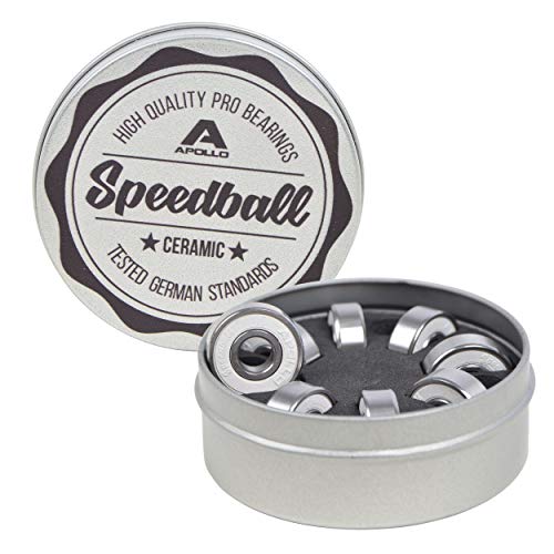 Apollo Kugellager Set Speedball Ceramic, Bearing 2,1x0,7cm für Longboard Skateboard Scooter Apollo Kugellager Set Speedball Ceramic, Bearing 2,1x0,7cm für Longboard Skateboard Scooter von Apollo