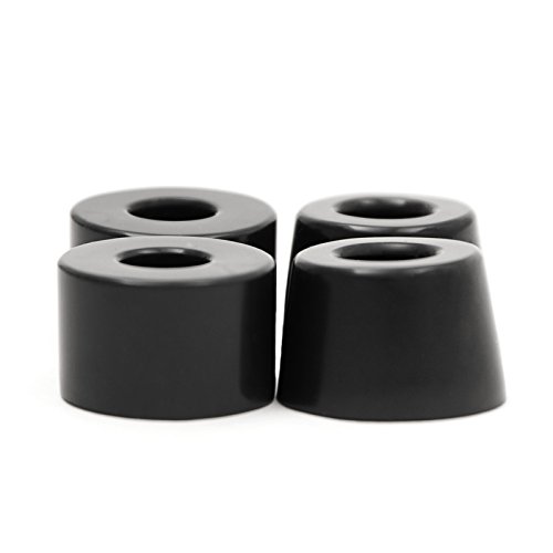 Apollo Longboard Bushings Cushions im Set | Härtegrad: 85A | Farbe: Schwarz | exklusiv bei Uns in DREI Härtegraden erhältlich von Apollo