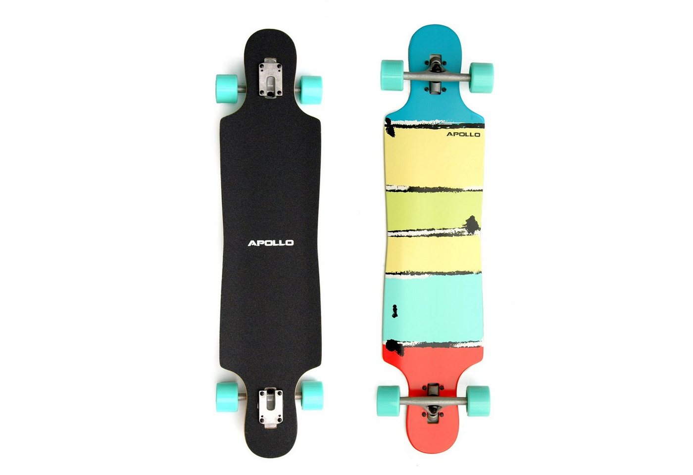 Apollo Longboard Twin Tip DT Longboard 38", aus Holz mehrlagig verleimt für Idealen Flex & Stabilität Apollo Longboard Twin Tip DT Longboard 38", aus Holz mehrlagig verleimt für Idealen Flex & Stabilität von Apollo