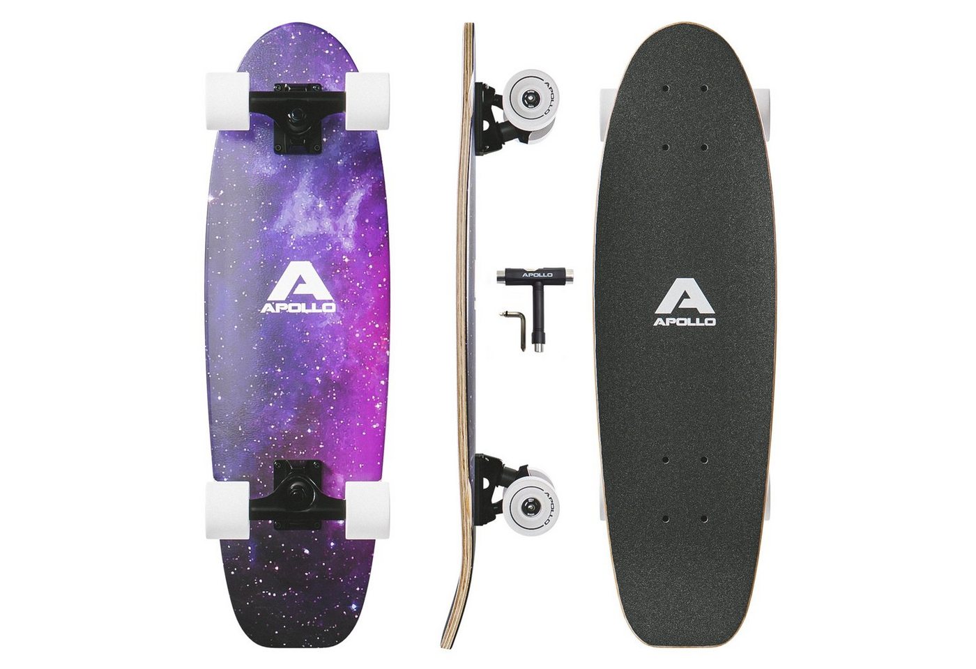 Apollo Miniskateboard Midiboard 27", leicht, kompakt & wendig Apollo Miniskateboard Midiboard 27", leicht, kompakt & wendig von Apollo
