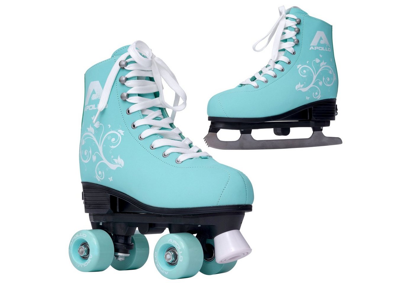 Apollo Rollschuhe 2in1 Rollschuhe und Schlittschuhe Super Skate -, 2in1 Roll- & Schlittschuhe, größenverstellbar Apollo Rollschuhe 2in1 Rollschuhe und Schlittschuhe Super Skate -, 2in1 Roll- & Schlittschuhe, größenverstellbar von Apollo