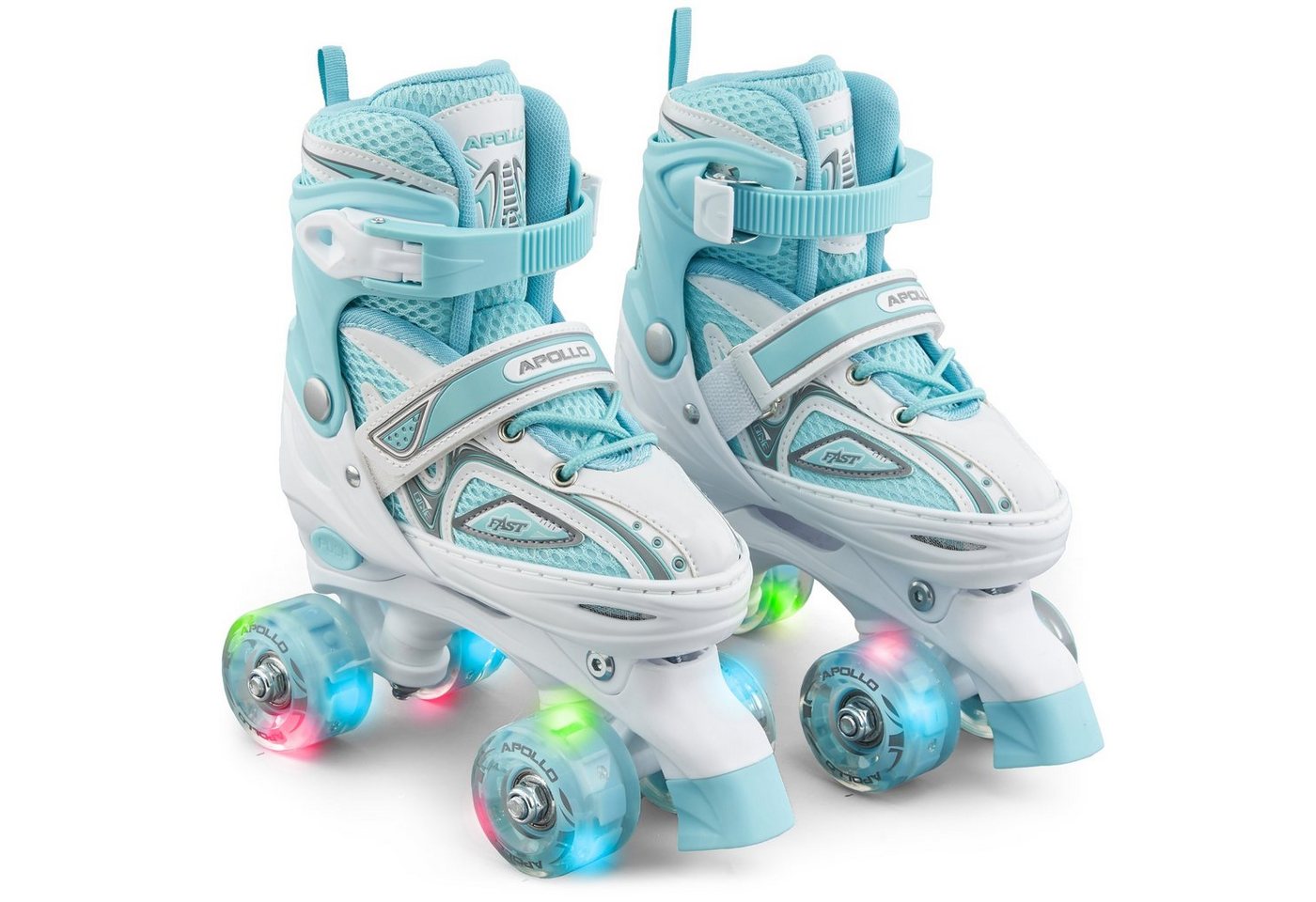 Apollo Rollschuhe LED Rollschuhe größenverstellbar Super Quads X-Pro, größenverstellbare Roller Skates für Mädchen und Jungen - Größen 31-42 Apollo Rollschuhe LED Rollschuhe größenverstellbar Super Quads X-Pro, größenverstellbare Roller Skates für Mädchen und Jungen - Größen 31-42 von Apollo