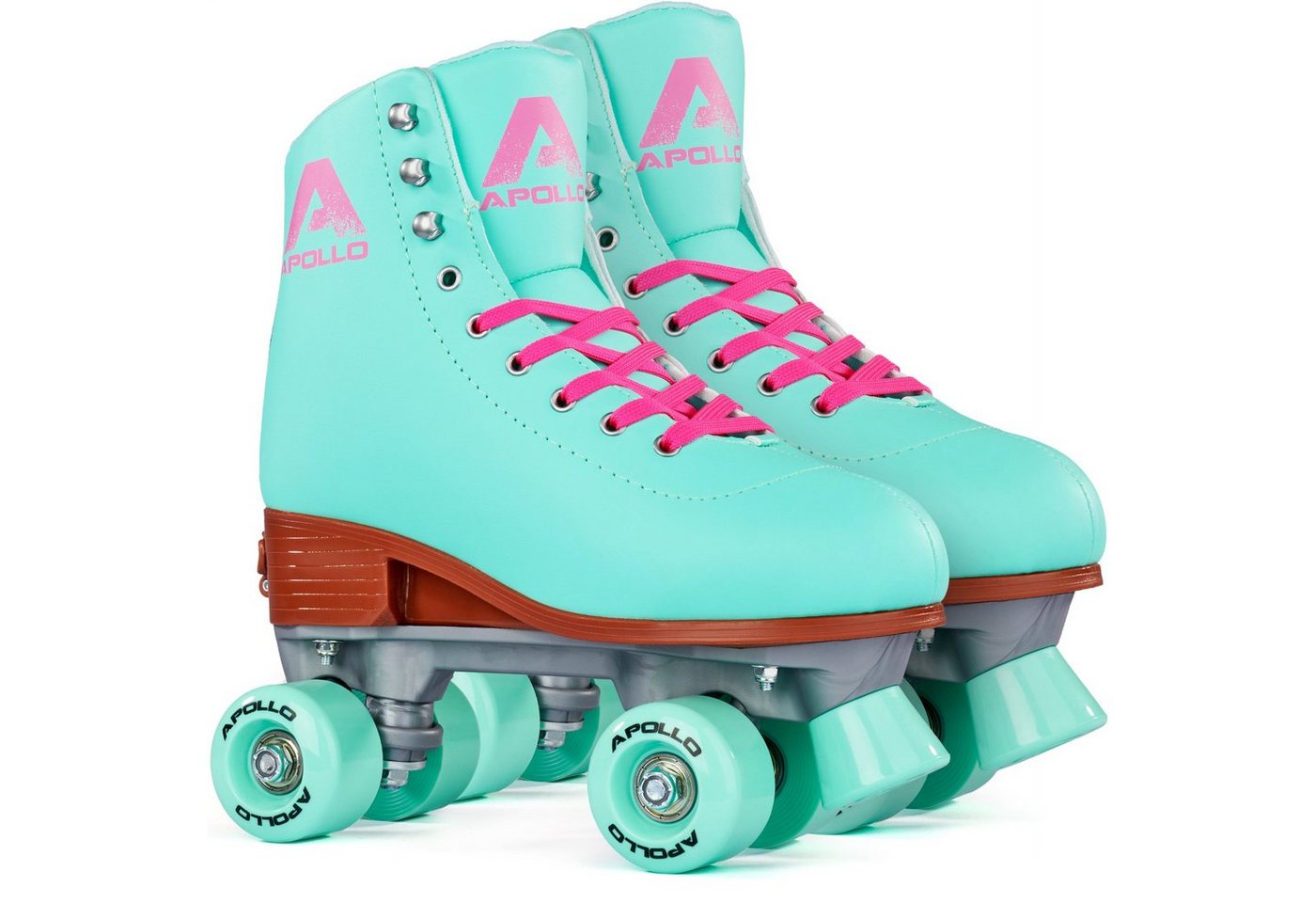 Apollo Rollschuhe Retro Discoroller, verstellbare Disco Roller Skates, größenverstellbar Rollerskates, Retro Design von Apollo