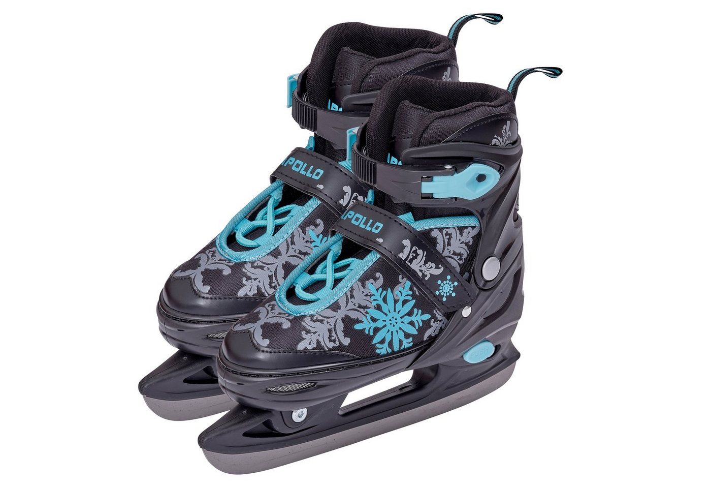 Apollo Schlittschuhe Schlittschuhe größenverstellbar Ice Skates X-Pro, Größenverstellbar, dreistufige Sicherung von Apollo