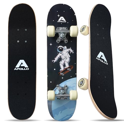 Apollo Skateboard - Spacewalk - Kinderskateboard 61cm, ABEC 3 Apollo Skateboard - Spacewalk - Kinderskateboard 61cm, ABEC 3 von Apollo