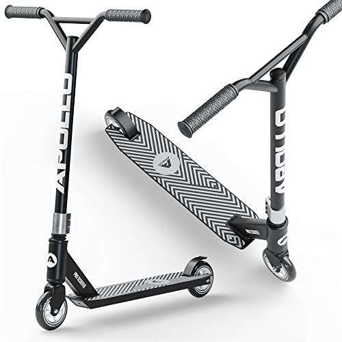 Apollo Stunt Scooter - Genius Pro | Robuster Kinder Scooter mit ABEC 9 Kugellager | Trick Roller, Tretroller, Starker Stuntroller | Top Stunt Scooter Kinder ab 6 Jahre | perfekt auch als Cityroller Apollo Stunt Scooter - Genius Pro | Robuster Kinder Scooter mit ABEC 9 Kugellager | Trick Roller, Tretroller, Starker Stuntroller | Top Stunt Scooter Kinder ab 6 Jahre | perfekt auch als Cityroller von Apollo