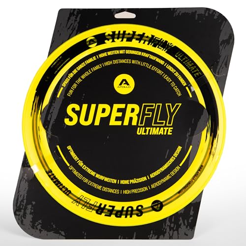 Apollo Superfly Wurfring - Aerodynamische Profi Flugscheibe, Softe Wurfscheibe - weiche Kanten, Outdoor Flying Disc für Extreme Weiten, Strandspiele für Kinder Apollo Superfly Wurfring - Aerodynamische Profi Flugscheibe, Softe Wurfscheibe - weiche Kanten, Outdoor Flying Disc für Extreme Weiten, Strandspiele für Kinder von Apollo