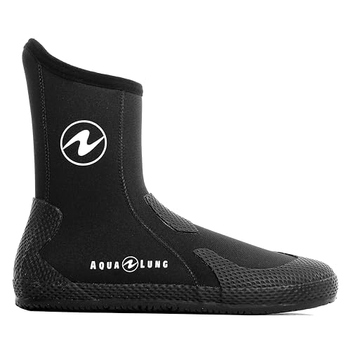 Aqua Lung Unisex Superzip 7mm Boots, Schwarz, 45 EU von Aqua Lung