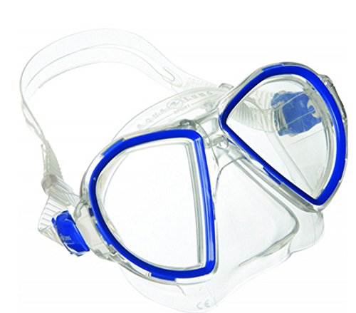 Aqua Lung Duetto Taucherbrille blau L von Aqua Lung