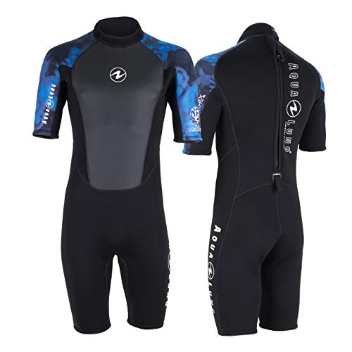 Aqua Lung Hydroflex Herren Shorty schwarz-blau, Größe:S Aqua Lung Hydroflex Herren Shorty schwarz-blau, Größe:S von Aqua Lung
