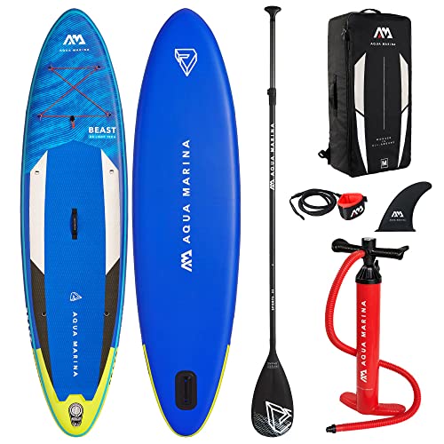 AM AQUA MARINA Unisex Adult - All-around Isup, 3.2m/15cm, Beast Advanced All Around iSUP 3 2m 15cm with paddle and safety leash, Blau, 320 x 81 15 cm EU AM AQUA MARINA Unisex Adult - All-around Isup, 3.2m/15cm, Beast Advanced All Around iSUP 3 2m 15cm with paddle and safety leash, Blau, 320 x 81 15 cm EU von Aqua Marina
