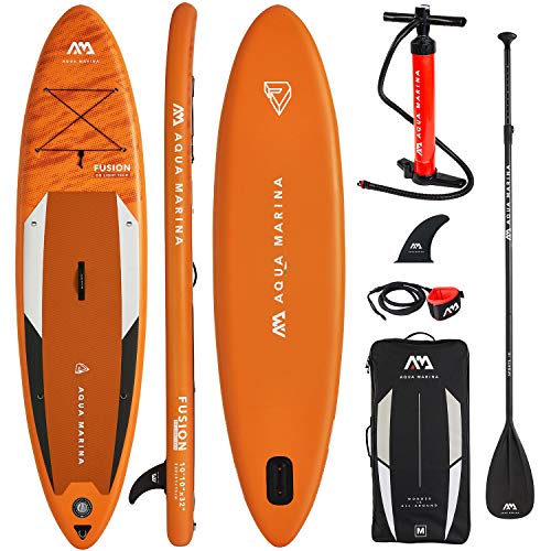 AQUA MARINA FUSION SUP inflatable Stand Up Paddle Surfboard Board Paddel von Aqua Marina