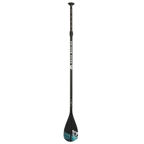 Aqua Marina , 3-teiliges SUP-Paddel für Kinder und Jugendliche ACE 2022 Aluminium Schwarz/Türkis Stand-Up Paddel 130 – 165 cm Aqua Marina , 3-teiliges SUP-Paddel für Kinder und Jugendliche ACE 2022 Aluminium Schwarz/Türkis Stand-Up Paddel 130 – 165 cm von Aqua Marina
