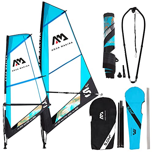 Aqua Marina , Blade Sail Rig Package - 3M² Sail Rig, Surfbrühung, Mehrfarbig, U, Unisex-Erwachsene von Aqua Marina