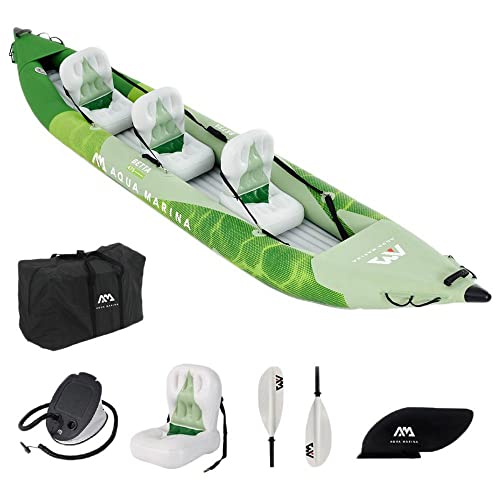 Aqua Marina , Kajak aufblasbar im Set für 2 – 3 Personen Betta-475 2022 15‘7“ Kanu Boot mit Paddel, Pumpe, Tasche 475 x 80 cm Aqua Marina , Kajak aufblasbar im Set für 2 – 3 Personen Betta-475 2022 15‘7“ Kanu Boot mit Paddel, Pumpe, Tasche 475 x 80 cm von Aqua Marina