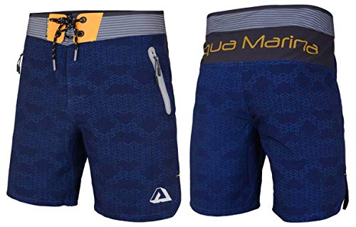 Aqua Marina Tahiti Herren Short Hose Boardshort Wakeboard Swimshort Navy von AM AQUA MARINA