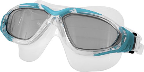 Aqua Speed® Bora Schwimmbrille Goggle Sicherheitsglas AntiFog UV, Farbe:Türkis von Aqua Speed