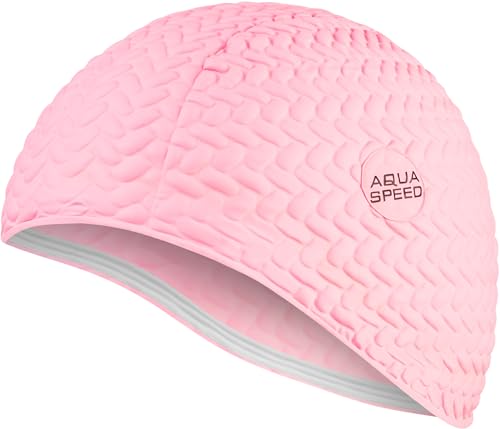 Aqua Speed Badehaube Damen | Swimming Cap Women | Frauen Badekappe Lange Haare | Latex Schwimmkappe extrem dehnbar | Womens Swim Cap | Schwimmmütze Mädchen | Rosa | Bombastic Tic-Tac Aqua Speed Badehaube Damen | Swimming Cap Women | Frauen Badekappe Lange Haare | Latex Schwimmkappe extrem dehnbar | Womens Swim Cap | Schwimmmütze Mädchen | Rosa | Bombastic Tic-Tac von Aqua Speed
