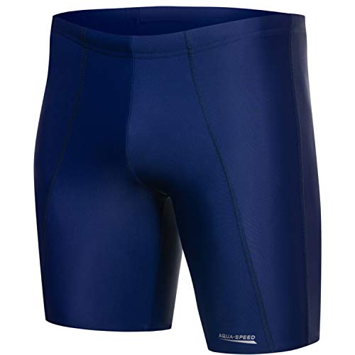 Aqua Speed Badehose eng für Herren Jungen + gratis eBook | Wettkampf knielange Schwimmhosen | Jammer Badepants Wassersport | Long, Gr. M, Night Aqua Speed Badehose eng für Herren Jungen + gratis eBook | Wettkampf knielange Schwimmhosen | Jammer Badepants Wassersport | Long, Gr. M, Night von Aqua Speed